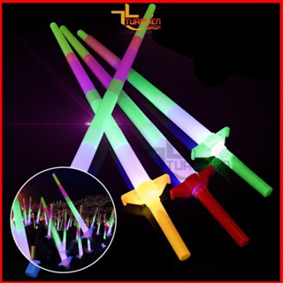 Gậy Phát Sáng Đồ Chơi 4 Đoạn TL223, Kiếm Nhựa Có Đèn LED Phát Sáng Dành Cho Trẻ Em.