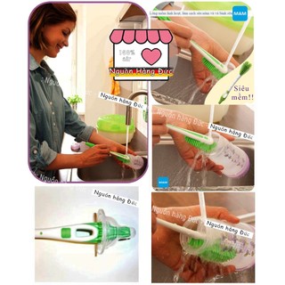 Cọ (chổi) rửa bình sữa MAM Đức- Nguồn hàng Đức