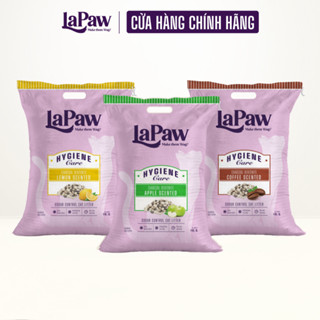 laPaw Cát vệ sinh cho mèo than hoạt tính cao cấp siêu vón cục, siêu khử mùi, thơm lâu, ít bụi 8L
