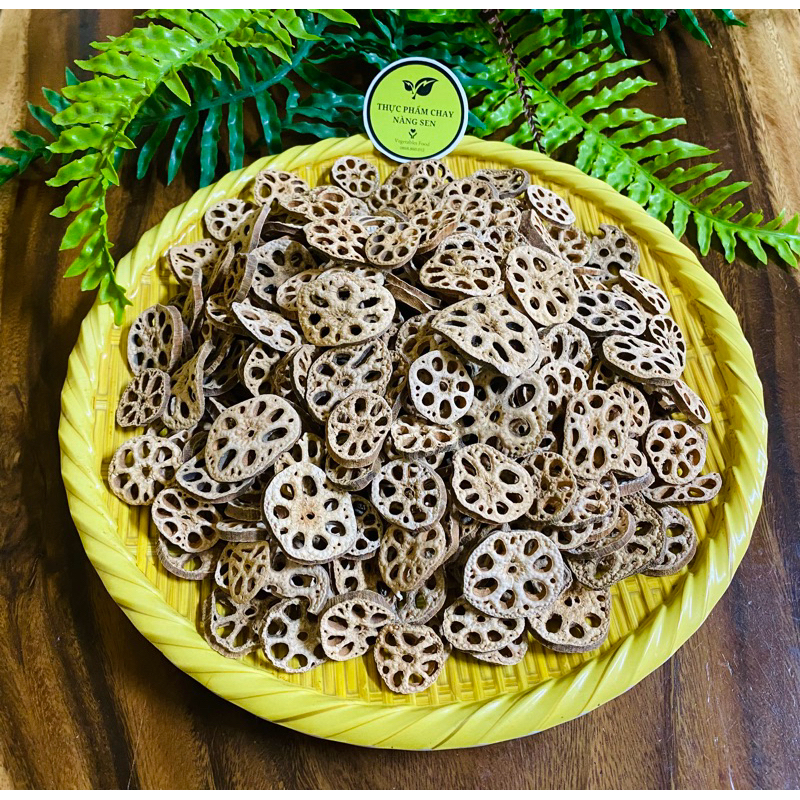 Củ Sen Sấy Khô 100g & Trà Củ Sen 100g
