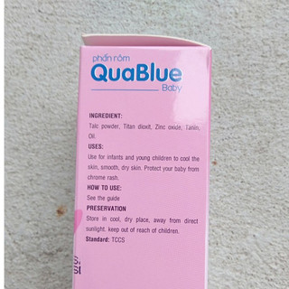 PHẤN RÔM QUABLUE BABY 60G [chất lượng cao]