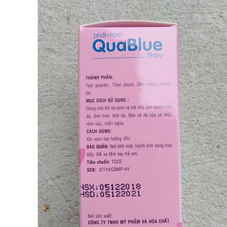PHẤN RÔM QUABLUE BABY 60G [chất lượng cao]