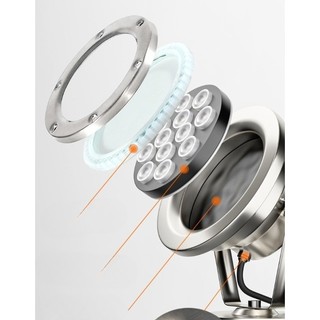 Đèn LED âm nước 6w chân đế