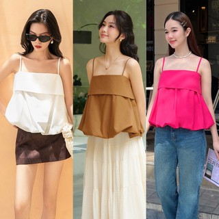 OLV - Áo 2 dây kiểu bí xòe Briar Top 3 màu