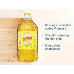 Dầu ăn thực vât rẻ tiền Orchid 5 lít ( cùng công ty dầu Simply, Cái Lân )