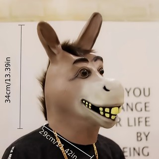 Mặt nạ con lừa hóa trang nhân vật đồ chơi phim ảnh Mặt Nạ Shrek Halloween