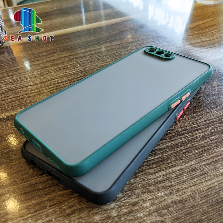 Ốp lưng OPPO A3S viền dẻo chống sốc - Ốp lưng OPPO A3S thời trang - Mặt lưng nhám - Kính cường lực 9