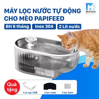 (HỎA TỐC TPHCM) Máy Lọc Nước Tự Động Cho Mèo Papifeed