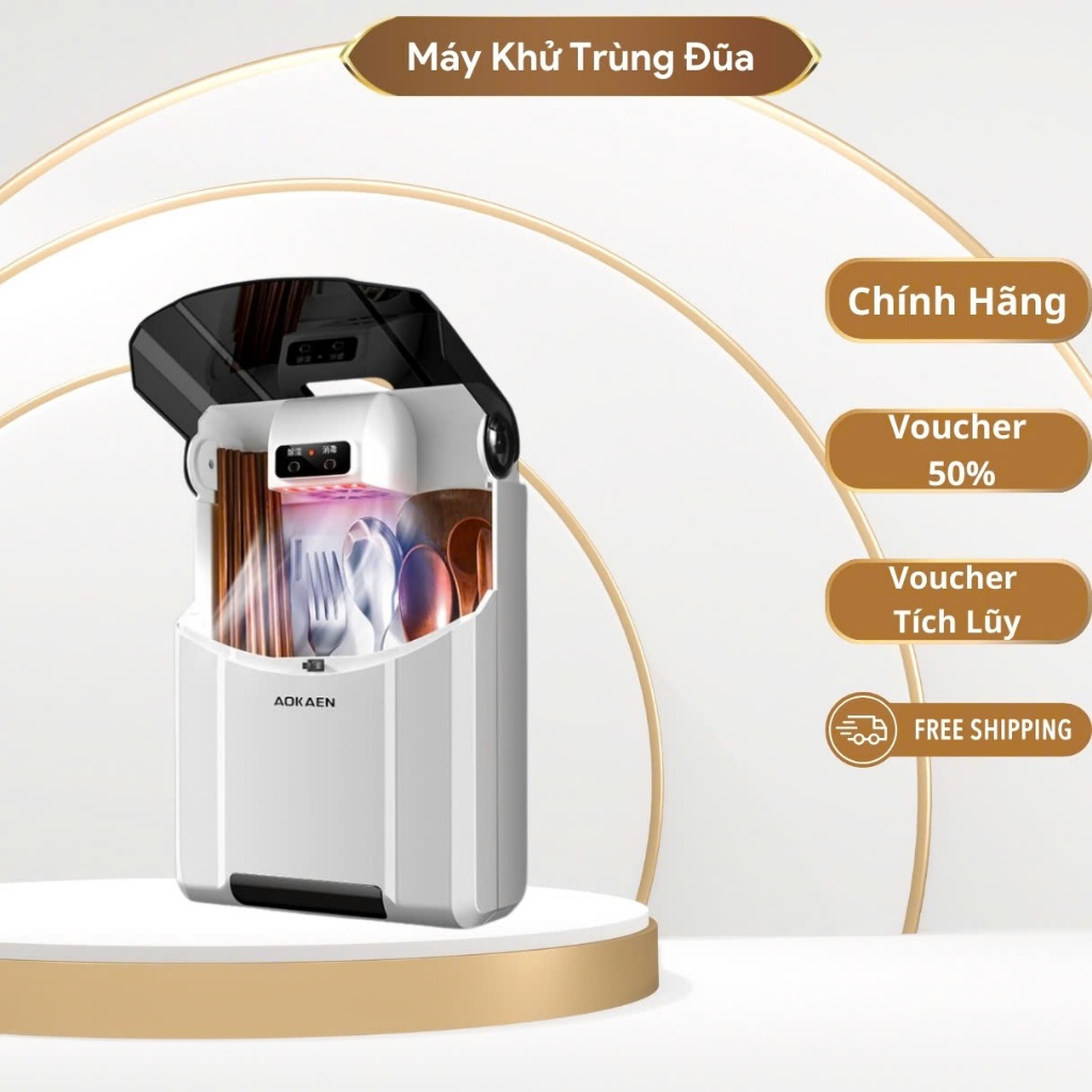 Máy sấy khử khuẩn đũa, Hộp sấy đũa thìa khử khuẩn khử trùng, diệt vi khuẩn an toàn cho mọi nhà