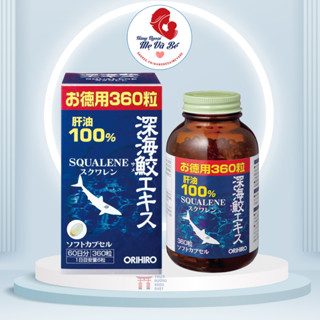 Viên uống sụn vi cá mập Squalene Orihio bổ xương khớp, tim mạch và mắt Nhật