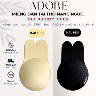 Miếng dán ngực nâng ngực Bra Rabbit Ears tai thỏ nâng ngực chống tuột tái sử dụng nhiều lần