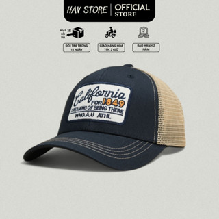 Mũ lưỡi trai California 1849, Nón kết lưới cao cấp thêu logo nổi 3D form cứng nam nữ full hộp