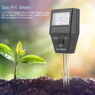 Máy đo pH đất và độ dinh dưỡng của đất (2 trong 1)
