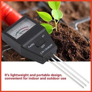 Máy đo pH đất và độ dinh dưỡng của đất (2 trong 1)
