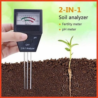 Máy đo pH đất và độ dinh dưỡng của đất (2 trong 1)