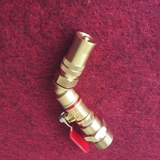 Vòi Béc chỉnh chùm tia to nhỏ cong dài chuyên xịt rửa áp lực lớn vệ sinh điều hoà máy lạnh treo tương âm trần