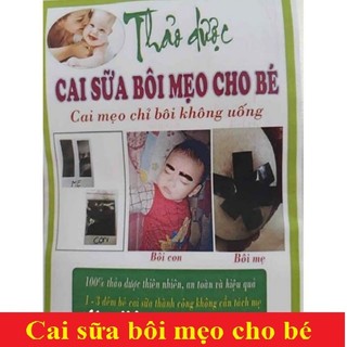 BỘT CAI SỮA MẸO THẢO DƯỢC CHO BÉ