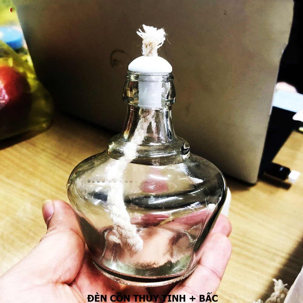 Đèn cồn thủy tinh thí nghiệm