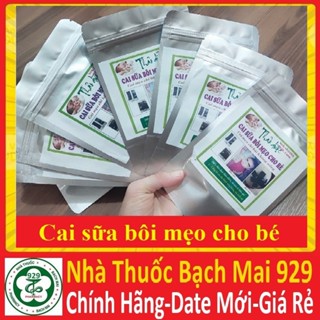 Bột Cai Sữa Bôi Mẹo Cho Bé Gia Truyền Từ Thảo Dược Tự Nhiên (Được Kiểm Định An Toàn)