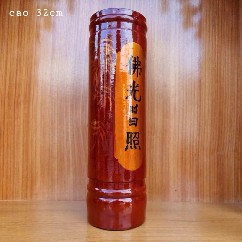 [Hot Nhất] Ống Đựng Nhang Gỗ Nguyên Khối Giá Rẻ Cao 32cm (Nhiều Kích Thước)