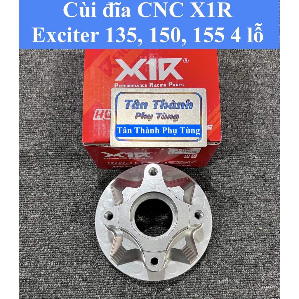Cùi đĩa CNC X1R Exciter 135, Exciter 150, 155 4 lỗ chính hãng