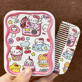 🎀 GƯƠNG MINI HELLO KITTY – CỰC YÊU CHO HỘI MÈO HỒNG 🐱💗
