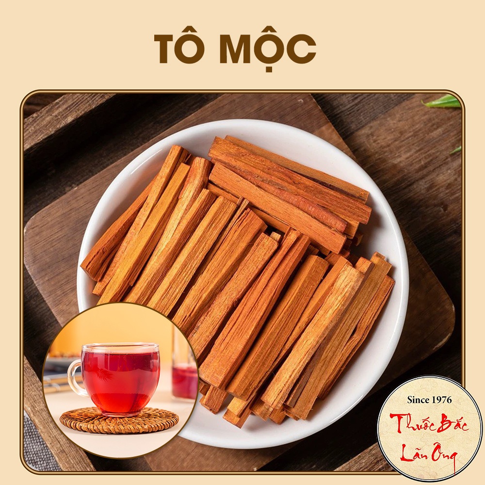 Tô mộc 100g, gỗ vang khô, thơm, sạch - Lãn Ông