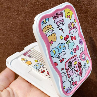 🎀 GƯƠNG MINI HELLO KITTY – CỰC YÊU CHO HỘI MÈO HỒNG 🐱💗