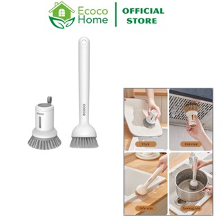 Dụng Cụ Cọ Rửa Đồ Nhà Bếp ECOCO Tiện Lợi | Bộ Cọ Rửa Chảo, Cọ Xoong Nồi Làm Sạch Chuyên Dụng