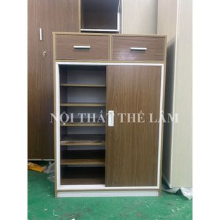 Tủ giày nhựa cửa kéo