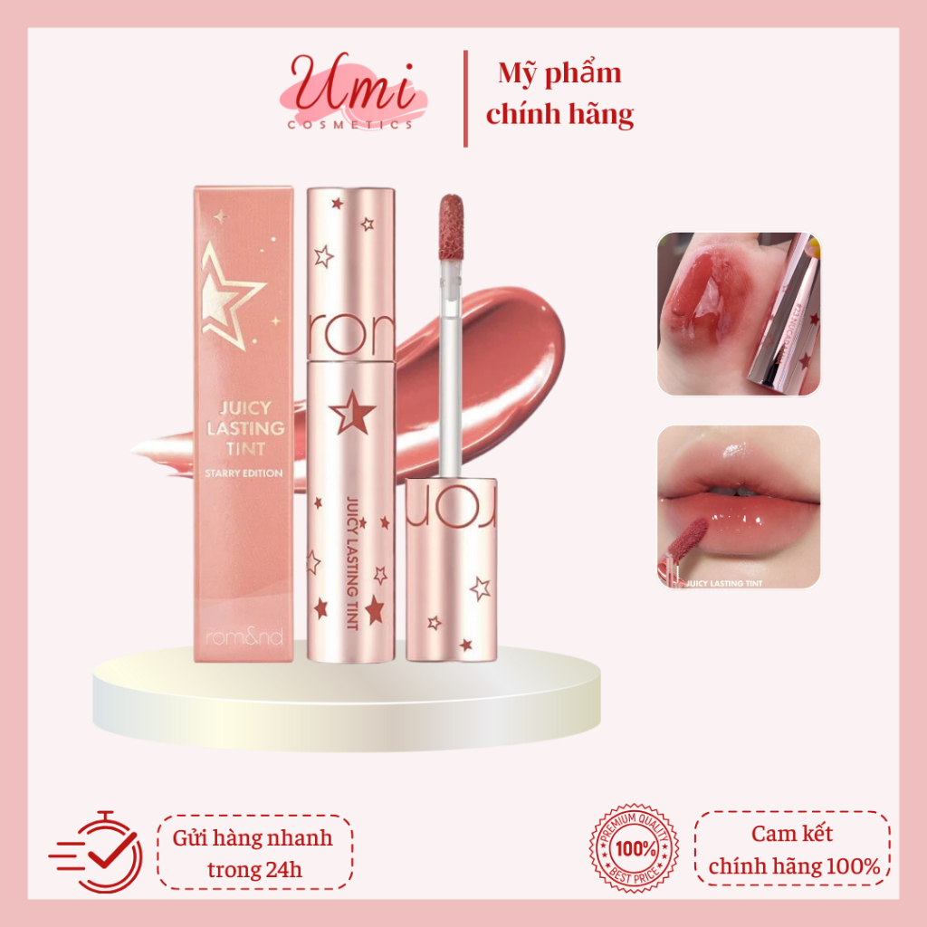 [NEW][Juicy Lasting Tint Starry Edition - Màu 23] Son Tint Lì Romand Juicy Lasting Tint Starry Editi