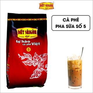 Cà Phê Pha Sữa Số 5 - Đất Sài Gòn Cafe - Gói 500g