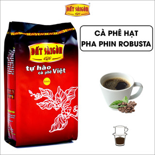 Cà Phê Pha Phin Robusta - Đất Sài Gòn Café - Gói 500g