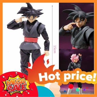 GIÁ HỦY DIỆT Mô Hình Son Goku Black Super Saiyan Rose Dragon Ball 7 Viên Ngọc Rồng SHF - S.H. Figuarts Full Box