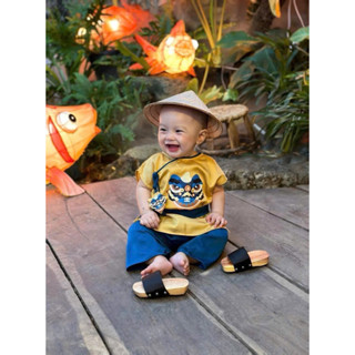 Bộ quần áo chú cuội CS511, CS514 có  2 màu cho bé trai mặc tết trung thu