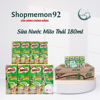 1 lốc 8 hộp sữa MILO THÁI 170ml date T2/2025