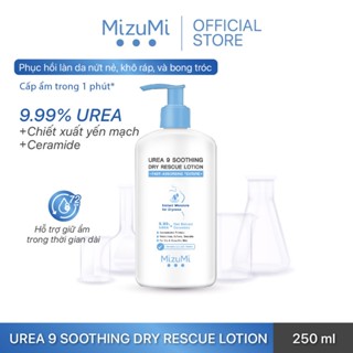Sữa dưỡng thể hỗ trợ cải thiện da khô MizuMi Urea 9 Soothing Dry Rescue Lotion 250 ml