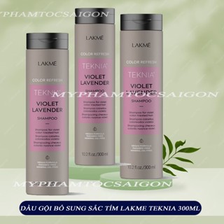 [chính hãng_giá sỉ] Dầu gội cho tóc nhuộm tím Lakme Teknia Ultra Violet Shampoo Refresh 300ml