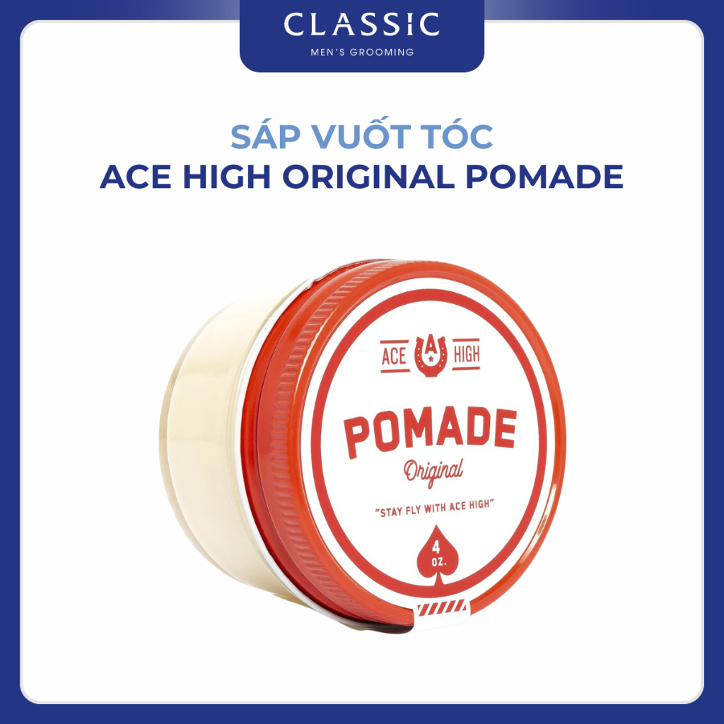 Sáp vuốt tóc Ace High Original Pomade 118ml