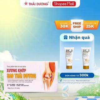 Viên Xương Khớp Sao Thái Dương (Hộp 02 vỉ x 15 viên) - Sao Thái Dương