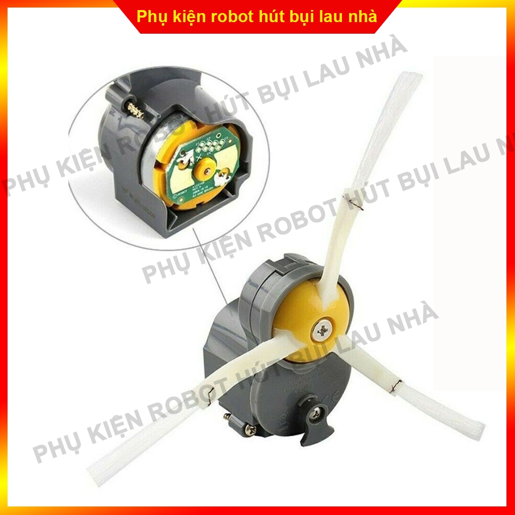 Motor chổi cạnh, động cơ chổi cạnh robot hút bụi Irobot 5 - irobot 6 - irobot 7