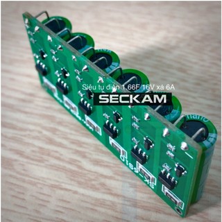 Pack Siêu tụ điện 16.2V 1.66F dòng xả 6A