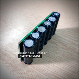 Pack Siêu tụ điện 16.2V 1.66F dòng xả 6A
