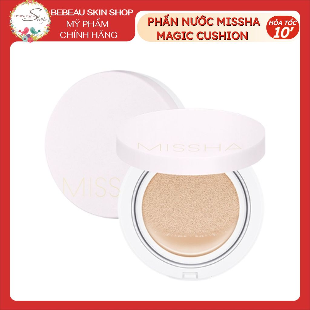 Phấn Nước Missha magic cushion cover Lasting spf50 ( Mẫu mới)
