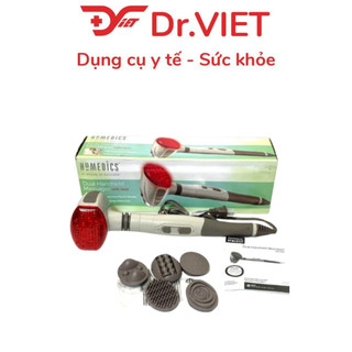 Máy massage cầm tay đèn hồng ngoại kèm nhiệt HHP-230-BL