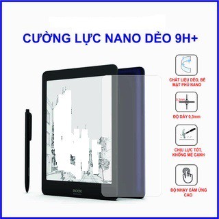 Dán cường lực máy đọc sách Boox Nova Pro , cường lực nano dẻo 9H+