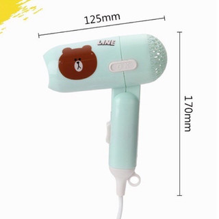 Máy Sấy Tóc Mini Icon Siêu Kute 2 Chế Độ Gấp Gọn ( Màu Ngẫu Nhiên)