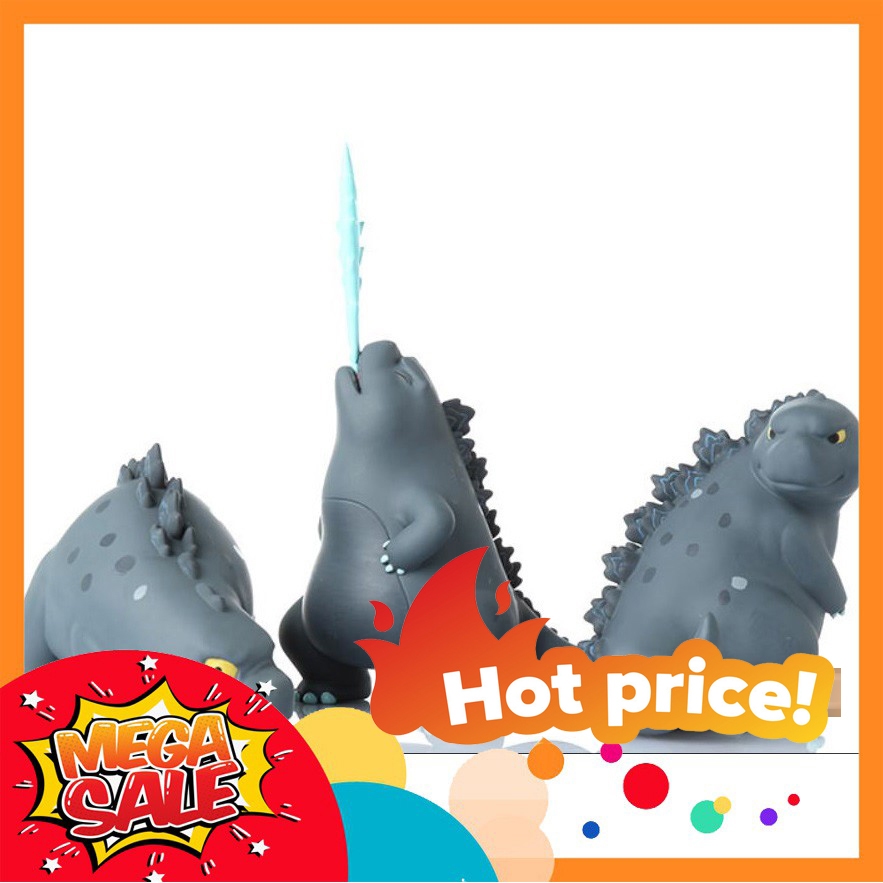 🌟GIÁ HỦY DIỆT🌟 Mô hình Đồ Chơi Godzilla Mập Bộ 12 Mô Hình Fat Godzilla Chibi Cute Cao 10cm - Hàng Nh