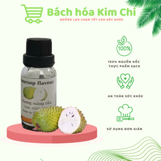  Hương mãng cầu 15ml  Soursop Flavor 838 -Malaysia  - Hương liệu thực phẩm 