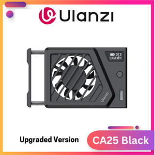 ULANZI CA25 Upgraded (Black) - Quạt Làm Mát Dành Cho Máy Ảnh Sony / Canon / Fujifilm / Nikon